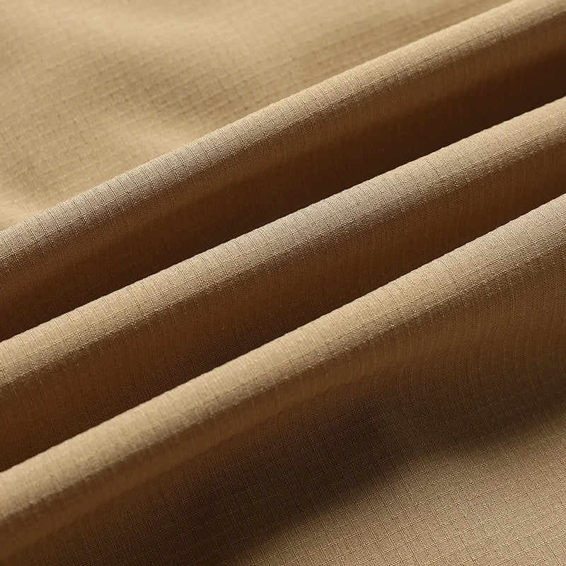 Summer Men Long Sleeve Cargo Breathable Shirt Mens Casual Tactic Military Shirts Men Multi Pocket Outdoor Hike Safari Work Shirt