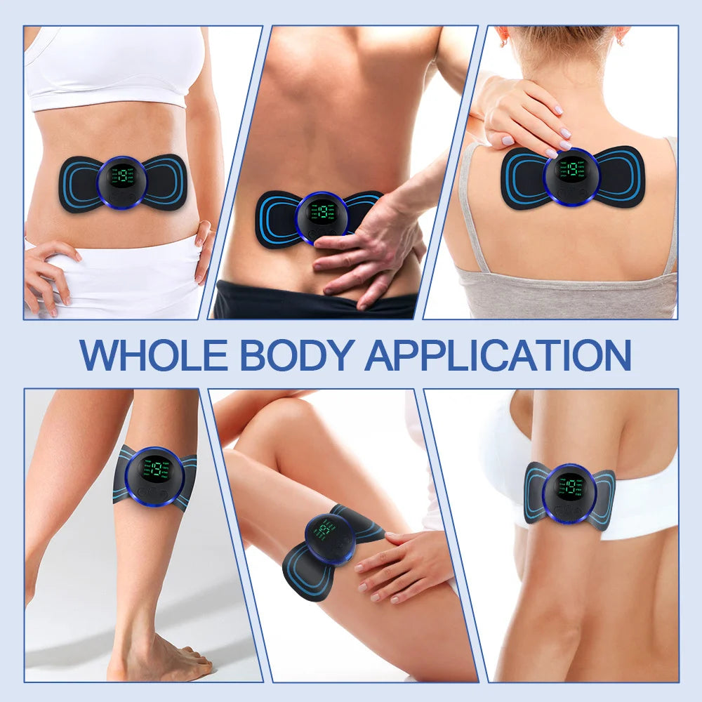 Electric Neck Massager EMS Muscle Massage Stimulator