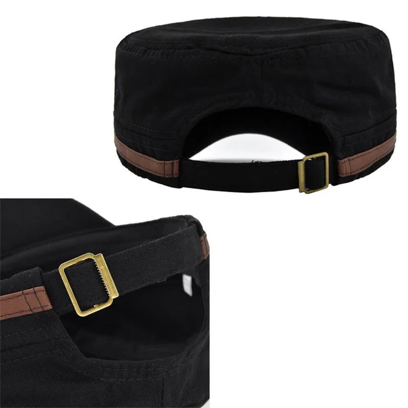 Embroidered Flat Cap casual hat Baseball Cap Sports Hat Hiking Hat Fishing Hat