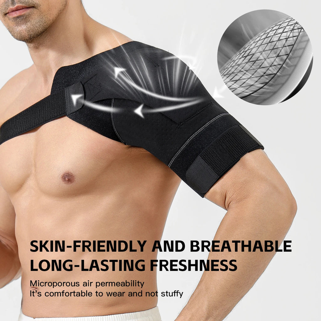 Adjustable Sports Shoulder Guard Stable Support For Shoulder Protection Gym Outdoor Sports Ball Sports Protective Equipment