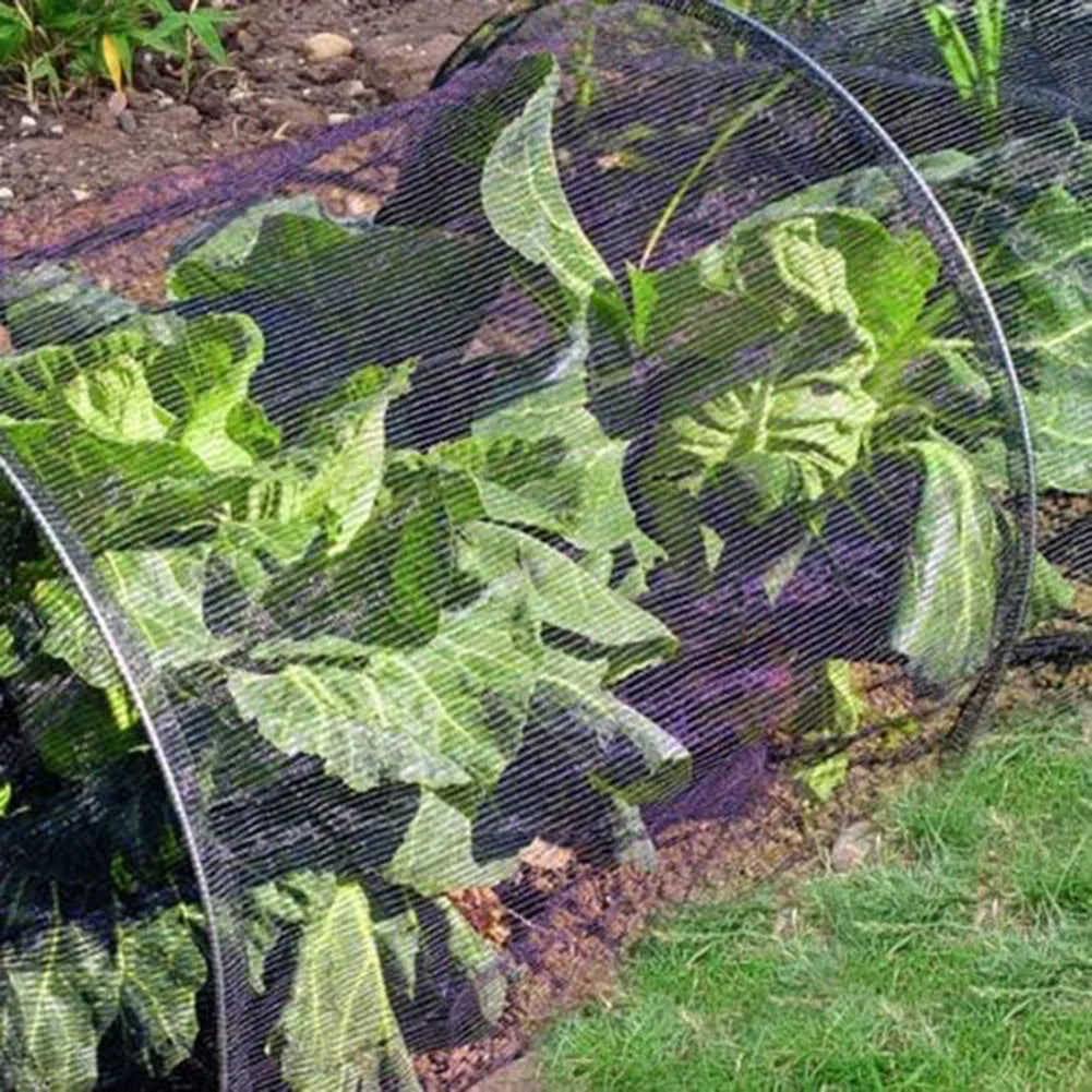 Garden Tunnel Greenhouse Agricultural Black Mesh Planting Tunnel Plastic Cover For Vegetable Planting Protection