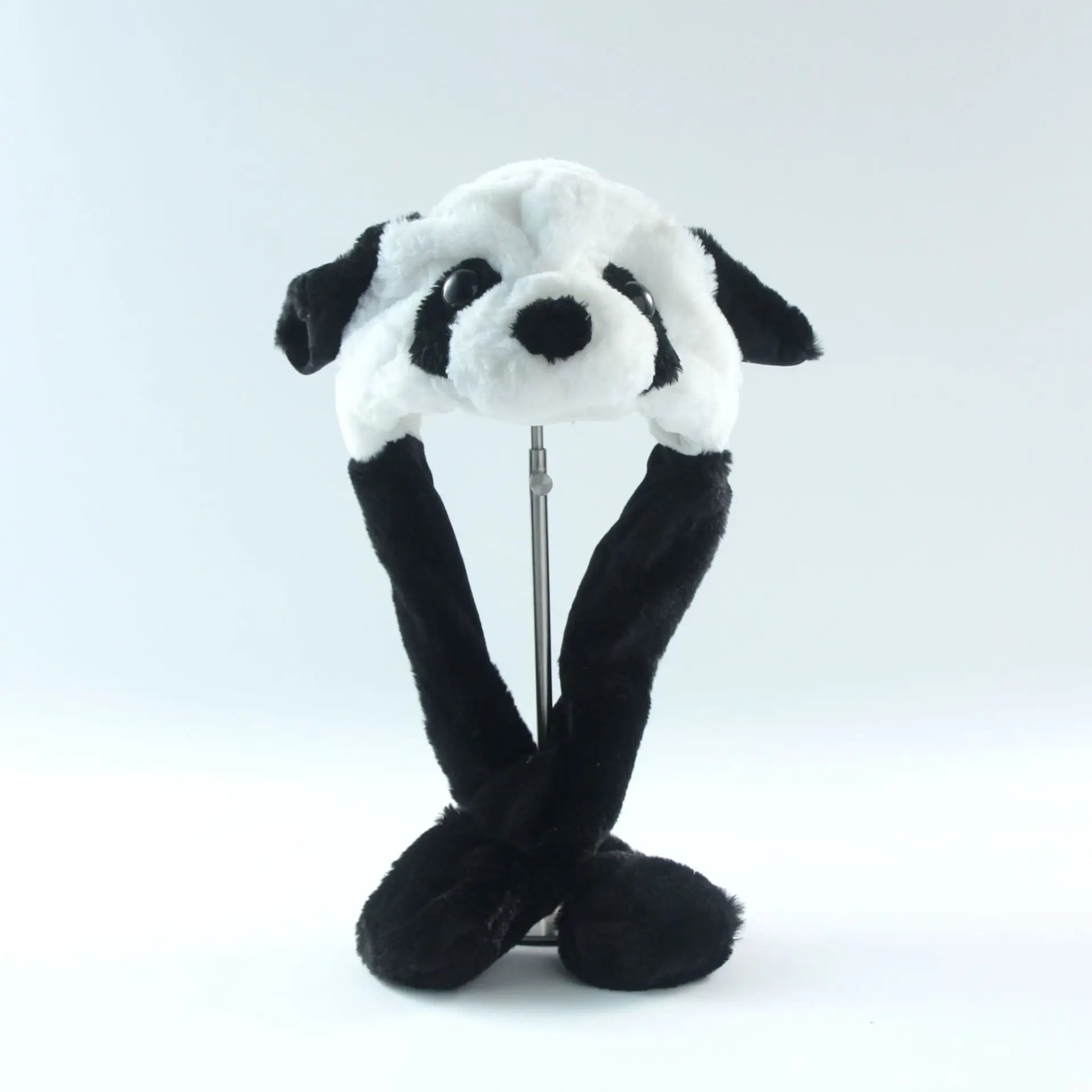 2023 New Halloween Men's and Women's Rabbit Hats Plush Ears Activity Hats Airbag Hats Halloween Christmas Ball Hats