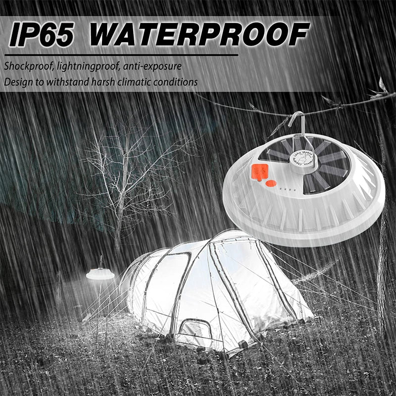 Portable Camping Light Power Bank LED Camping Lanterns Handheld Waterproof Outdoor Tent Light Rechargeable Floodlight Flashlight