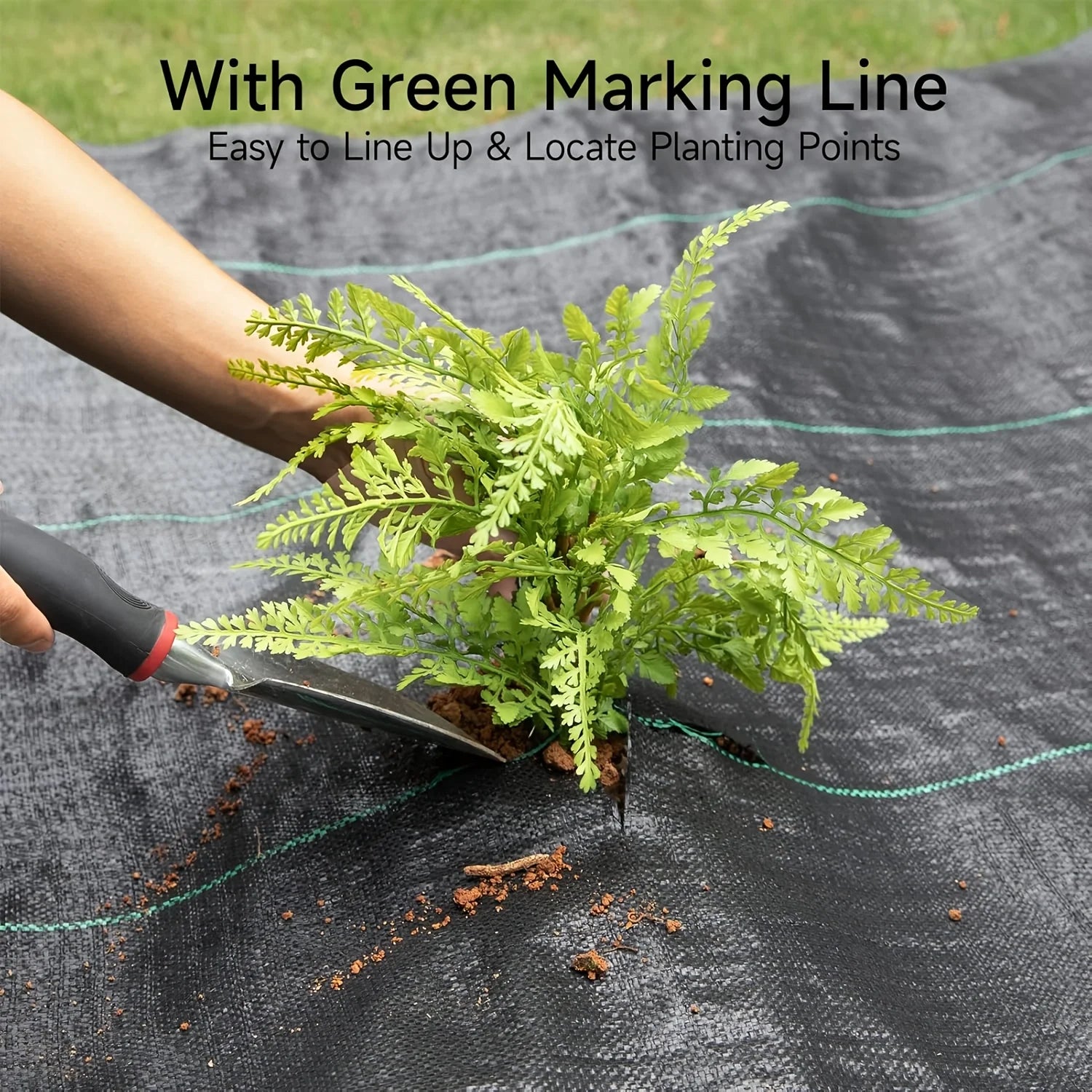 Grass proof scenery cloth, gardening grass proof mats, flower beds, and garden grass proof coverings, gardening supplies