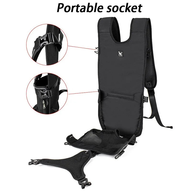 Travel Dog Backpacks Shoulder Bag Large Cute Luxury Dog Backpacks Carriying Hiking Transport Buckle Type Chest Bags Puppy Pets