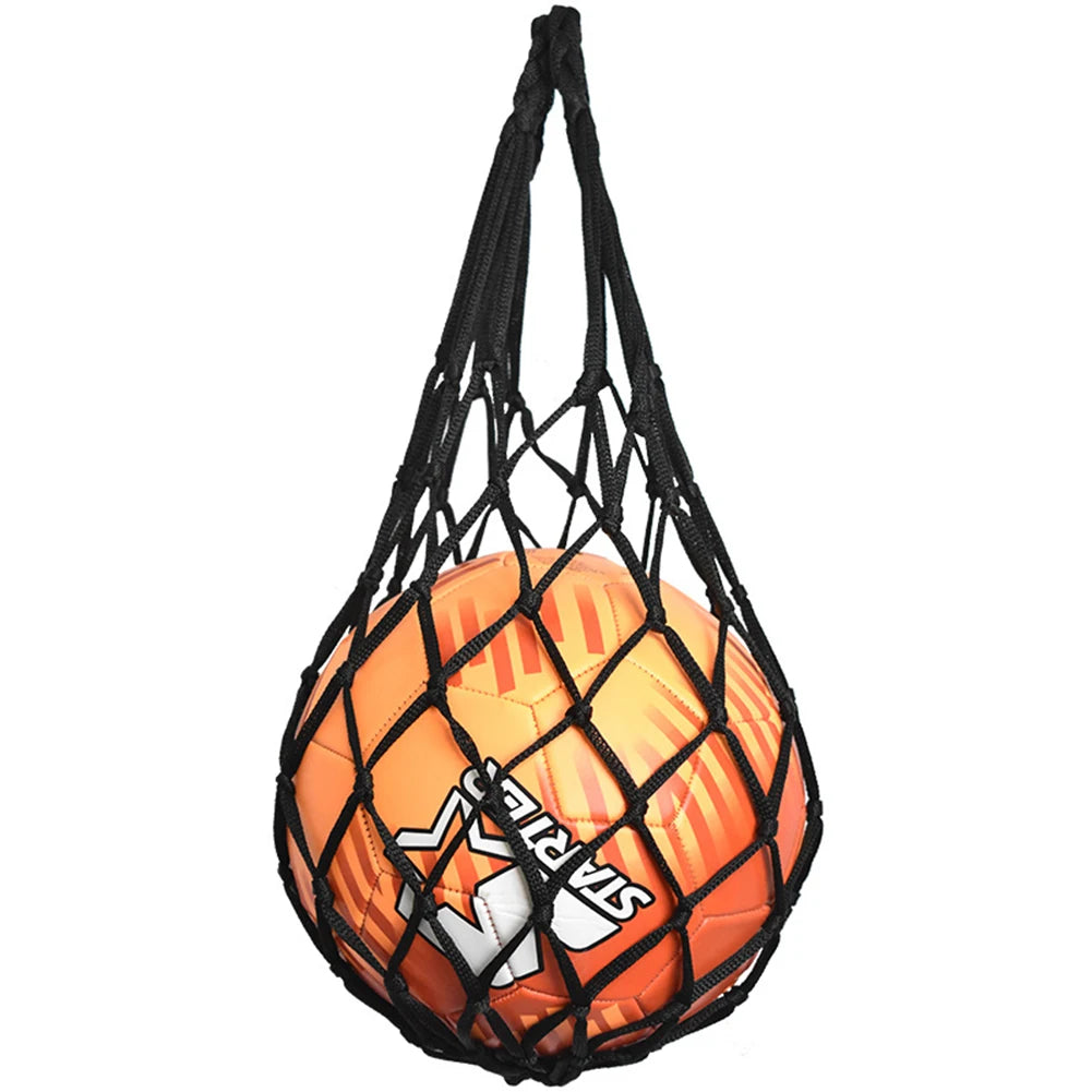 Sports Ball Holder Youth Football Self Trainer Football Net Bag