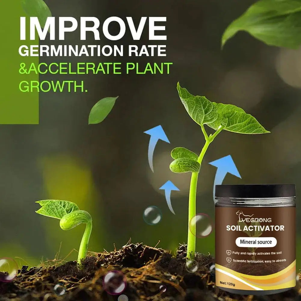 Garden Soil Conditioner Mineral Source Activator For Prevent Soil Compaction Promote Rooting Flower Plant Fertilizer Nutrient