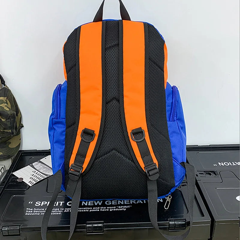 Basketball Soccer Backpack with Shoes Pocket  Outdoor Sports Training Commuting Bag Gym Fitness Bag College Laptop Schoolbag Men