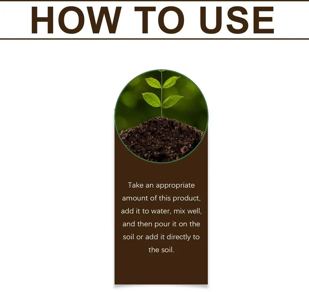 Garden Soil Conditioner Mineral Source Activator For Prevent Soil Compaction Promote Rooting Flower Plant Fertilizer Nutrient