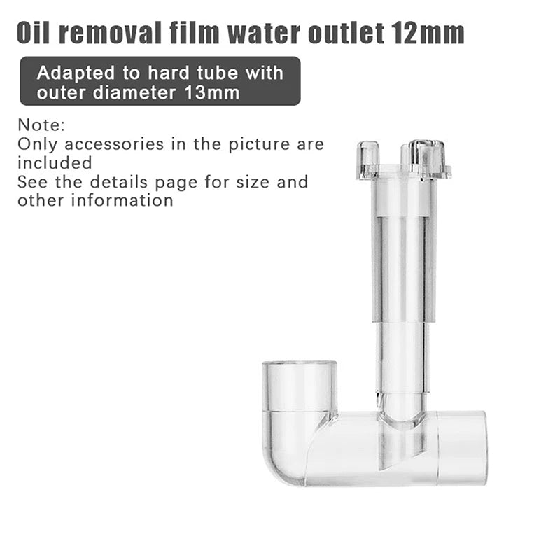 Skimmer Outlet and Lily Accessories for Aquarium; Decoration for Akvarium; Filtered Fishbowl Supplies.