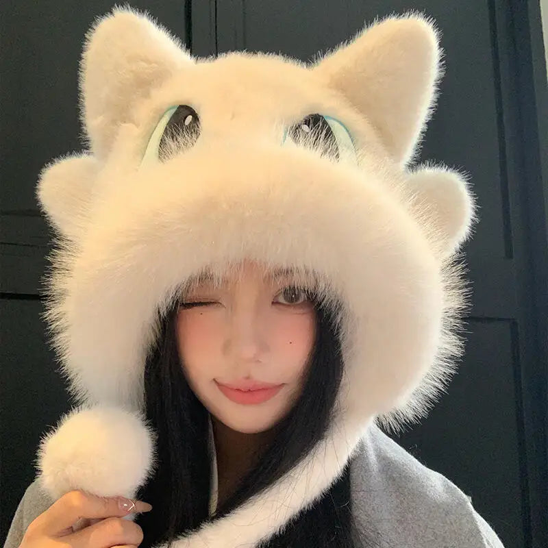 Toothless Creative Hats Cosplay Supplies Cartoon Derivative Peripheral Caps Warm Hat Cute Accessories Children Birthday Gift