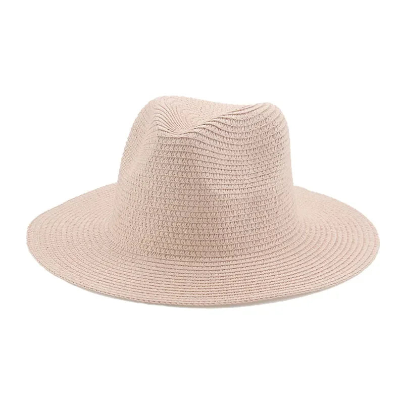 Women's Hat Hats for Women Summer Straw Sun Hats Men's Caps Sun Protection Beach Summer Women Men Panama Straw Hat Gorras Hombre