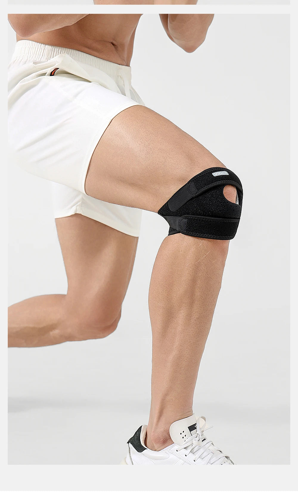 Sports Patella Strap Running Jump Rope Fitness Knee Protection Meniscus Professional Equipment Knee Protectors