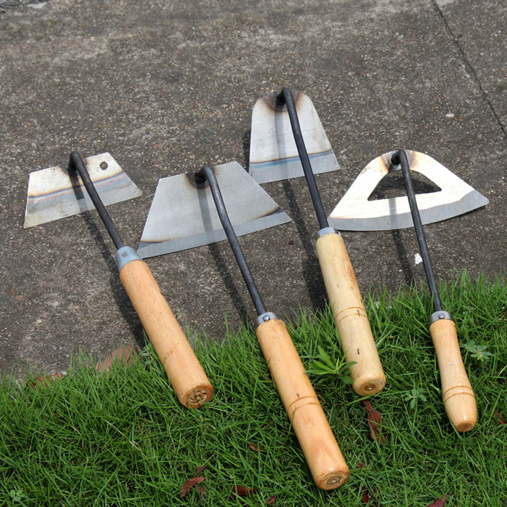 Garden Hoe Weeders Carbon Steel Gardening Hook and Weeding Tool Dual-Purpose Hardened Weeding Hoe for Easily Removing Weeds