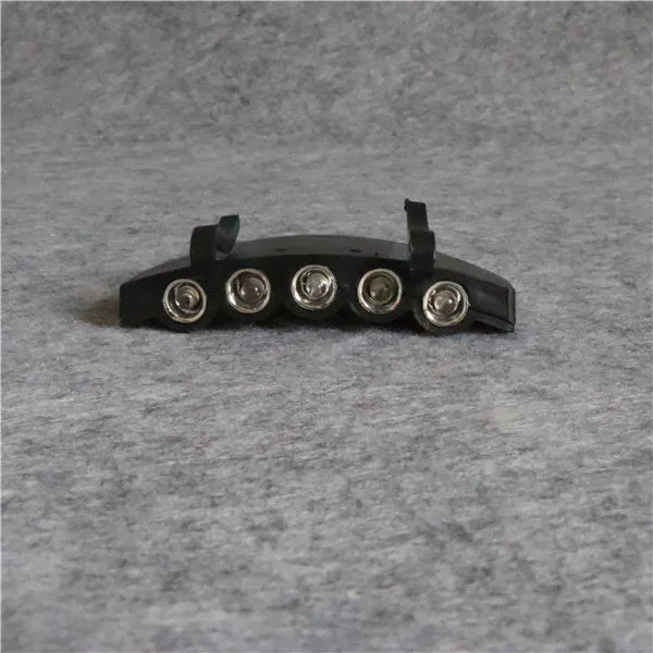 Super Bright Night Fishing 5-LED Cap Headlight Headlamp Head Flashlight Head Hat Clip on Light Camping Fishing Accessories