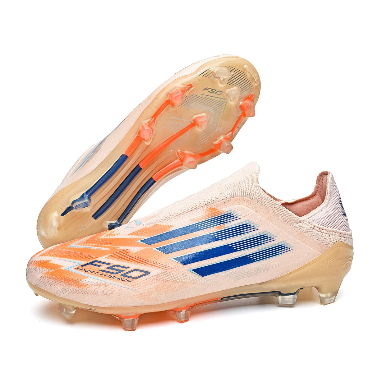 High quality FG sports football shoes, comfortable, breathable, non slip, exclusively for fans
