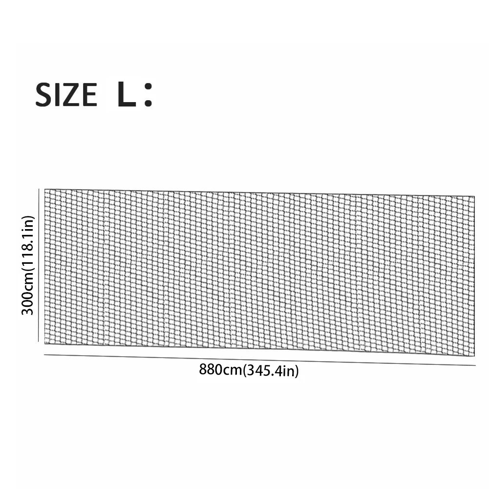 Soccer Backstop Net Heavey Duty Soccer Barrier Nets Sports Netting Practice Net Reusable Rebounder Training Net For Team Sports