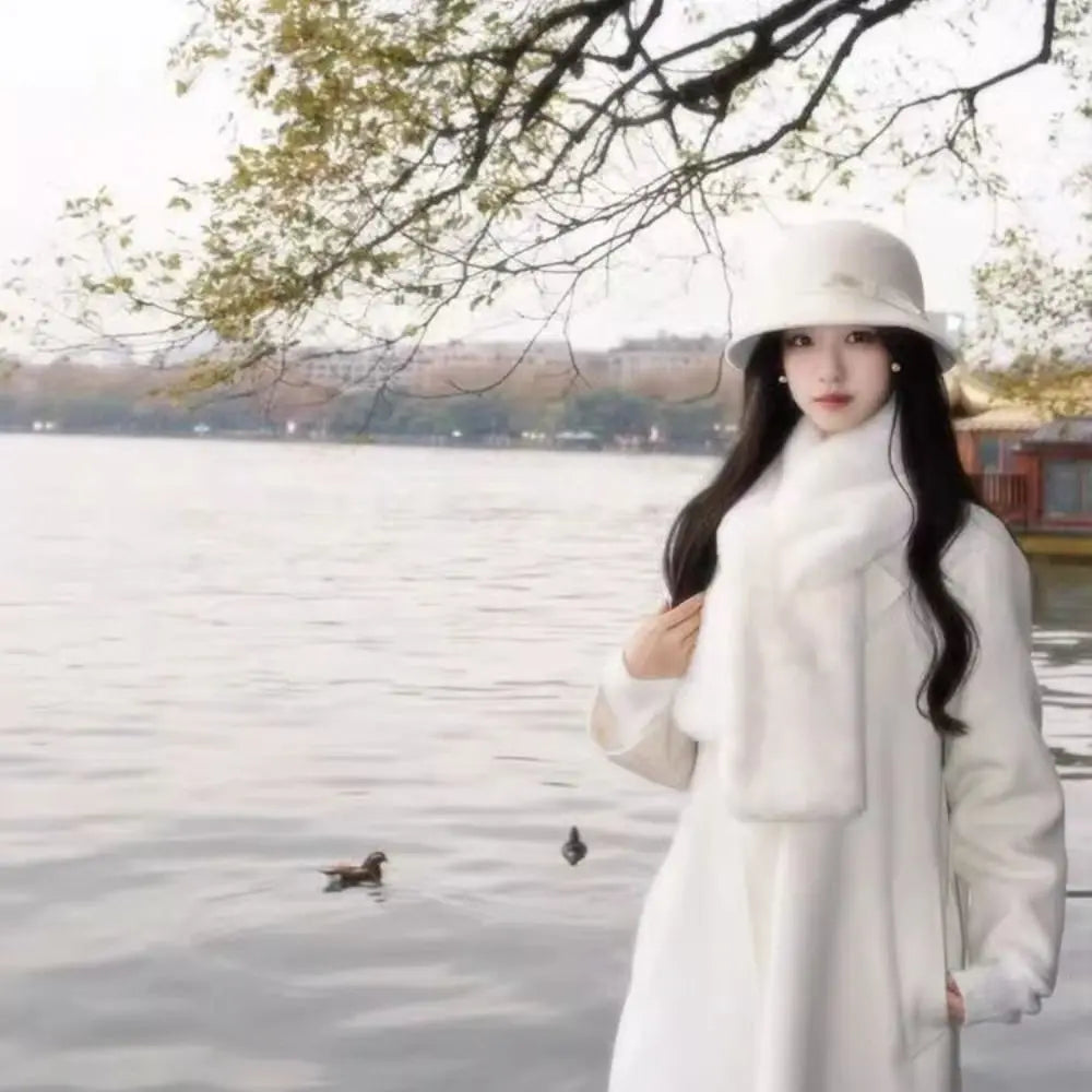 Retro Hepburnesque Felt Formal Hat Wealthy Heiress Style British Style Bowknot Bucket Hat Panama Cap Autumn