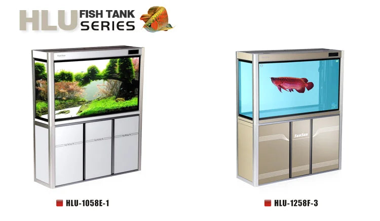 Large Glass Aquarium Kit, Customizable Eco-Friendly Fish Tank, Built-in LED Lighting & Water Pump for Professional Aquascaping