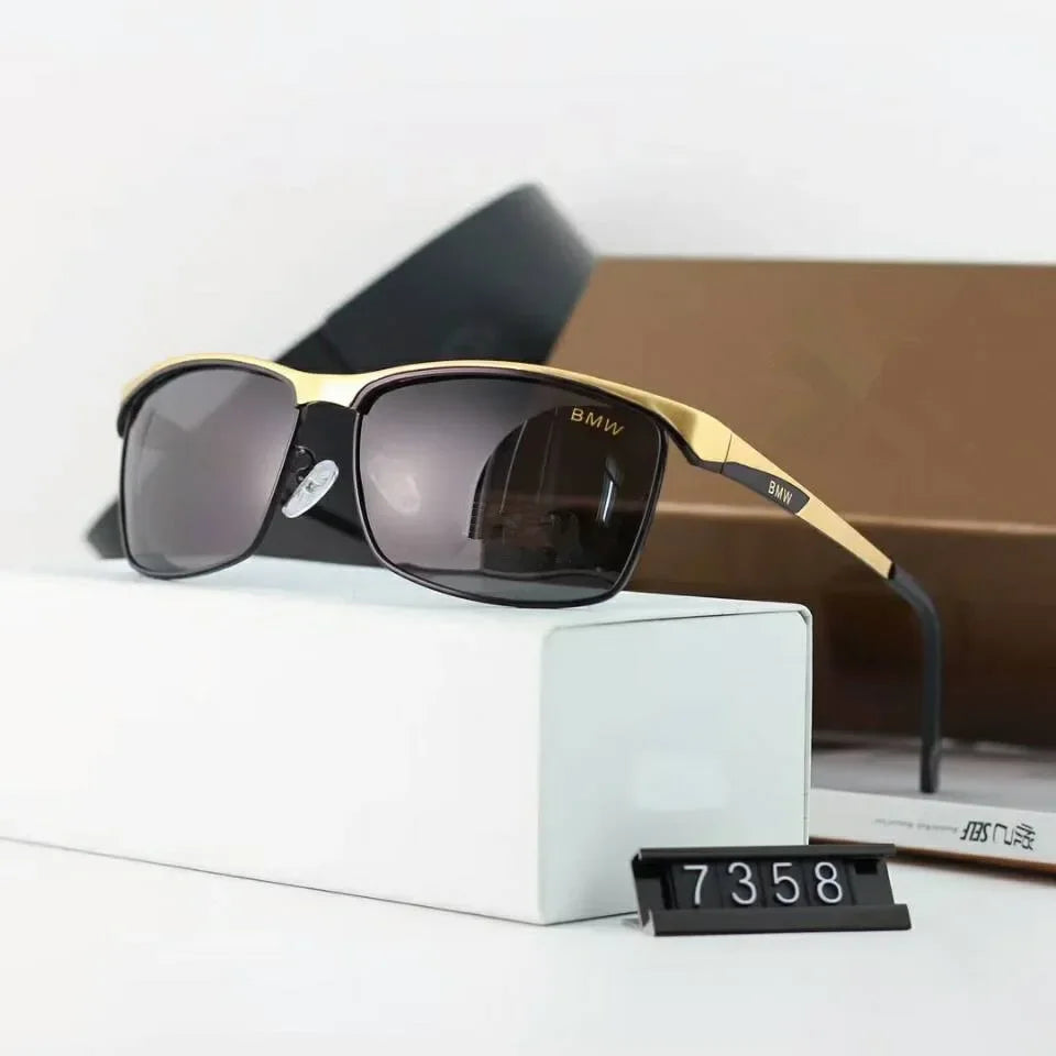 2025 Outdoor Driving Sunglasses Popular Square Large Frame Sun Glasses Classic Polarized Glasses Men Women Fishing Glasses