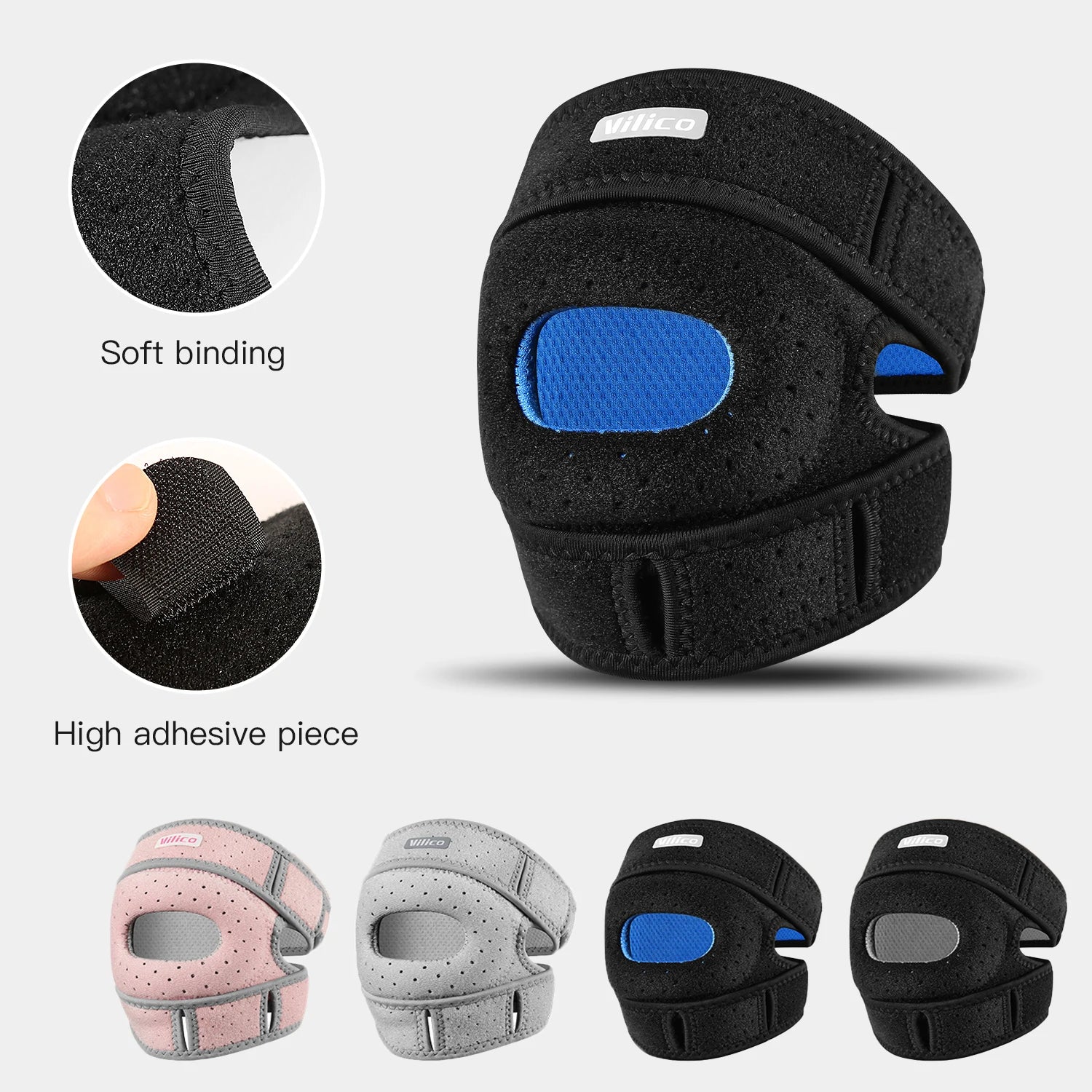 Sports Patella Strap Running Jump Rope Fitness Knee Protection Meniscus Professional Equipment Knee Protectors