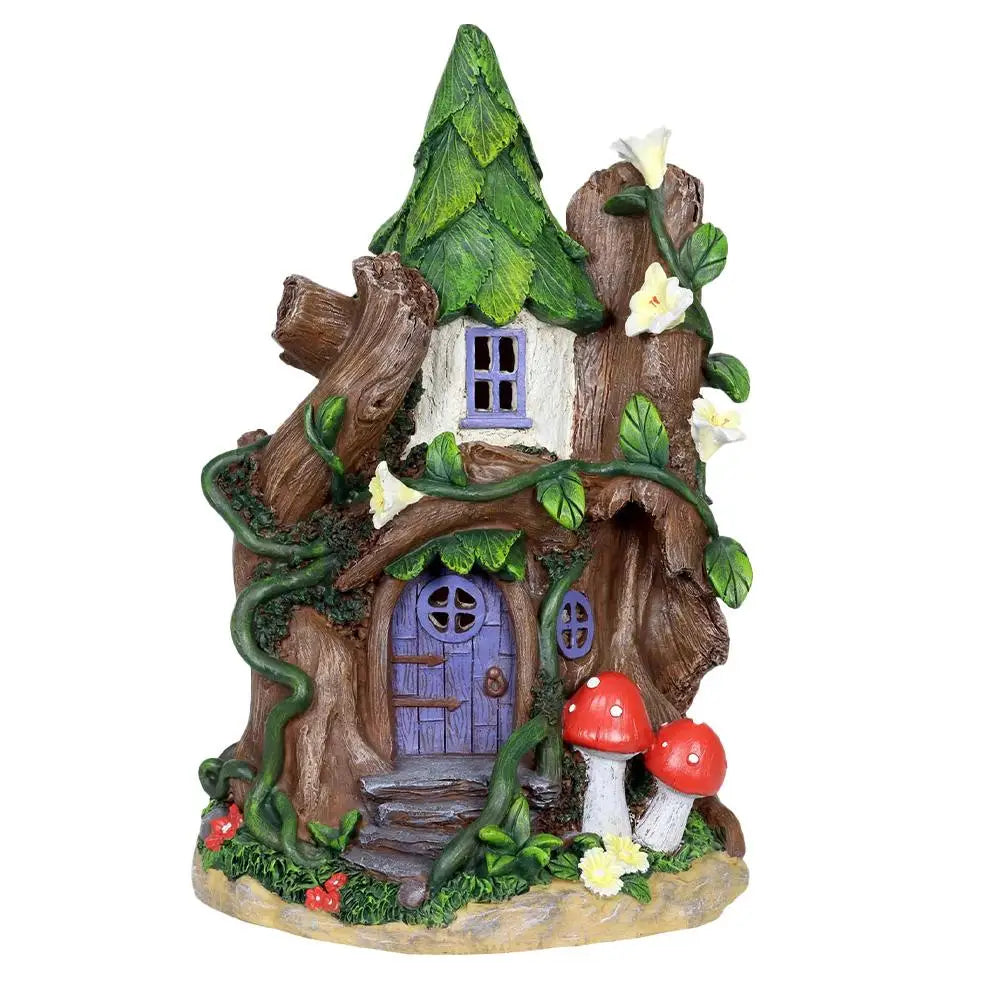 Fairy Tale World Dwarf Garden Landscaping House Resin Crafts Restaurant Garden Home Decoration Accessories