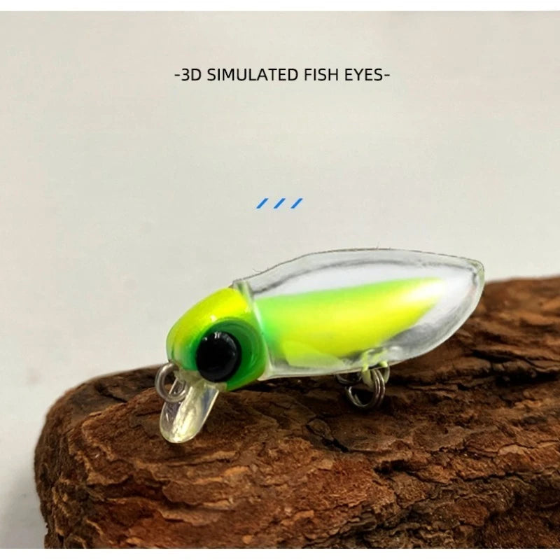 Baits Insect Spinnerbait Fake Fishing Bait Floating Pencil Minnow Surface System Trout Bait Mimic Bait Horse Mouth White Stripe
