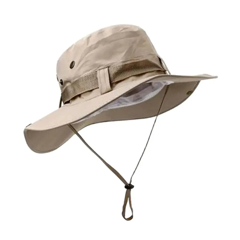 Outdoor Sports Hiking Camping Sunscreen Hat UV Protection Face Sun Protcet Cap Visor Bucket Hat Fisherman Hat