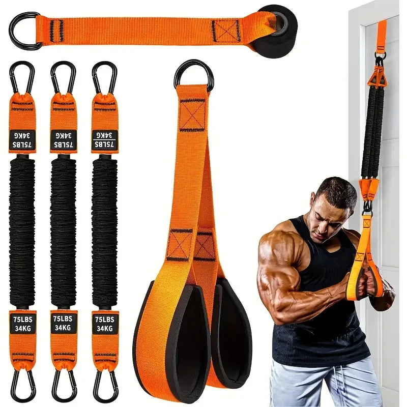 Sports Assistance Belt Fitness Home Equipment Indoor Tension Rope Elastic Rope Auxiliary Belt Puller Elastic Belt