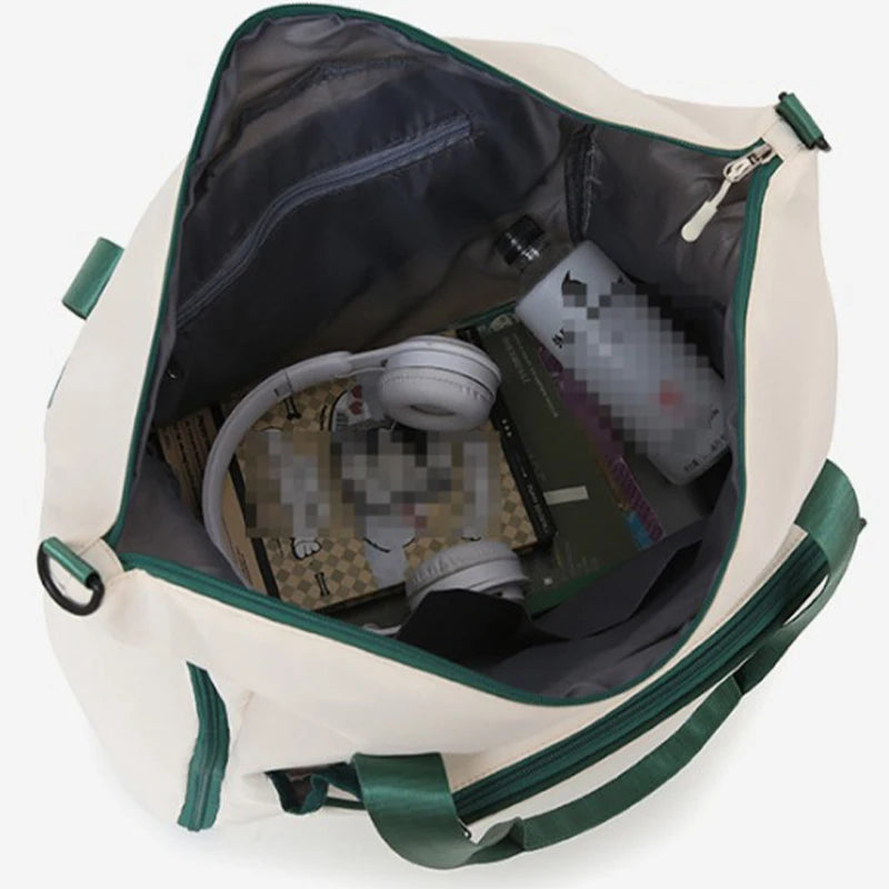 All-Sport Racket Backpack large Capacity Ventilated Shoe StorageWaterproof Tennis Duffel with Detachable Shoulder Strap