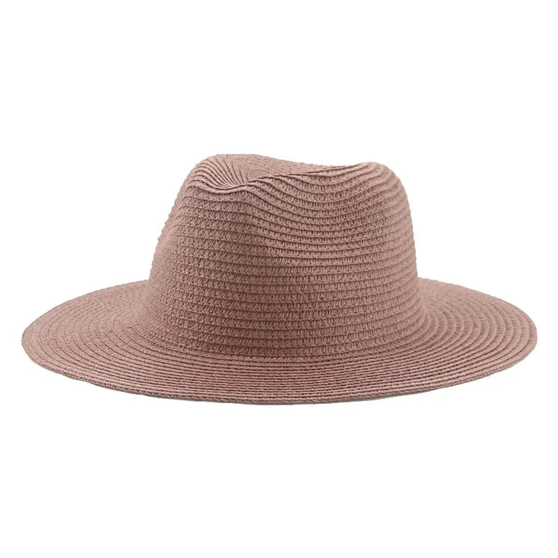 Women's Hat Hats for Women Summer Straw Sun Hats Men's Caps Sun Protection Beach Summer Women Men Panama Straw Hat Gorras Hombre