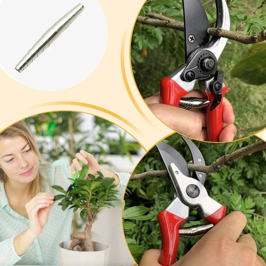 Garden Pruning Spring  Heavy Duty Volute Pruning Shears Spare Spring Garden Trimming Scissors Grafting Tool For Home Harvesting