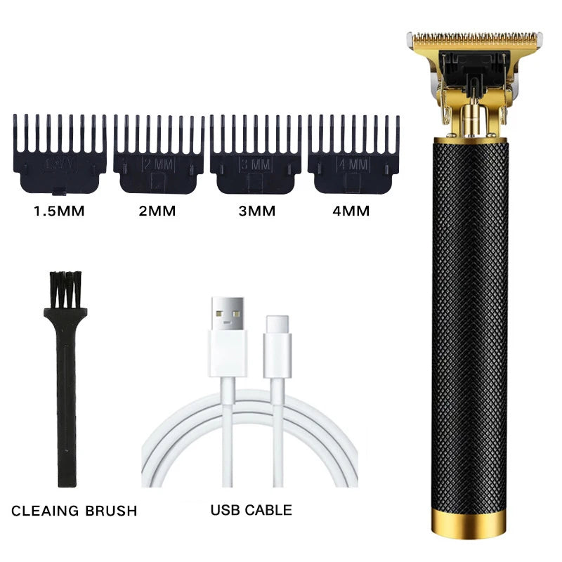Professional Carving Hair Clipper For Men T9 Electric Hair Cutting Machine Barber Rechargeable Provide Comfortable Shave Clipper