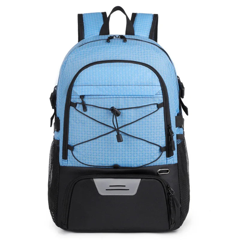 Travel Backpack Sport Basketball Soccer Football Commuting Hiking Trekking Bag Shoes Pocket Outdoor Short Trip College Schoolbag