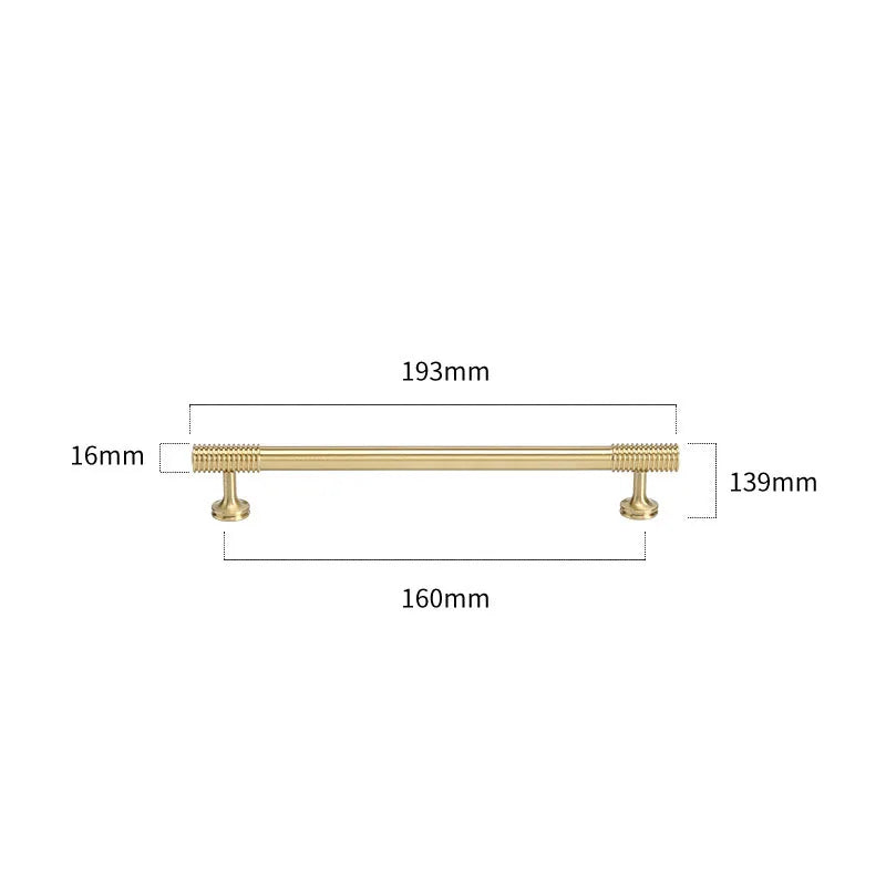 Gold, Chrome, Polished Gold Spiral Deco Furniture Handles – Modern Kitchen Cabinet and Wardrobe Pulls