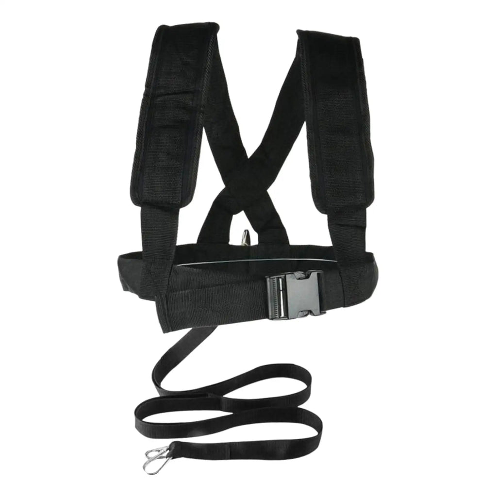 Sled Harness Football Workout Equipment Adjustable Trainer of Speed Straps Ski Safety Belt Resistance Vest Sled Harness
