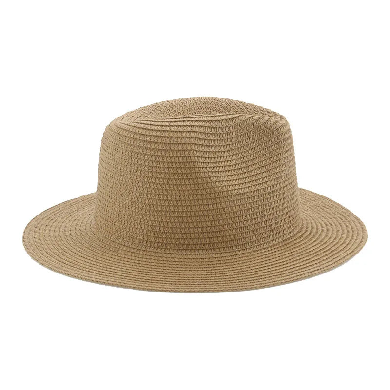 Women's Hat Hats for Women Summer Straw Sun Hats Men's Caps Sun Protection Beach Summer Women Men Panama Straw Hat Gorras Hombre