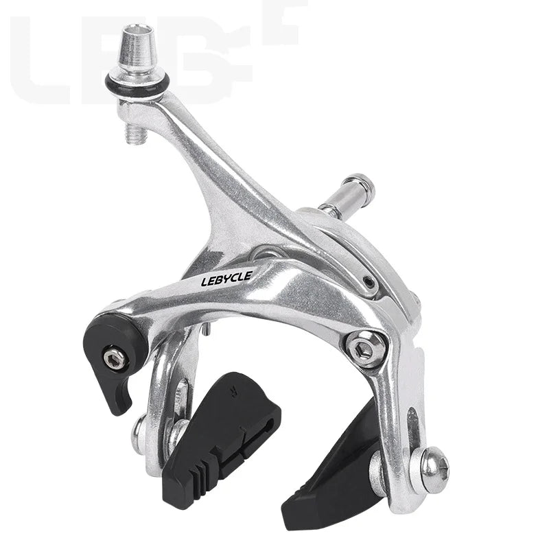LEBYCLE Universal Bicycle Brake Caliper - Long Arm C-Type Road Bike Brake for Fixie/Fixed Gear, Front & Rear Compatible