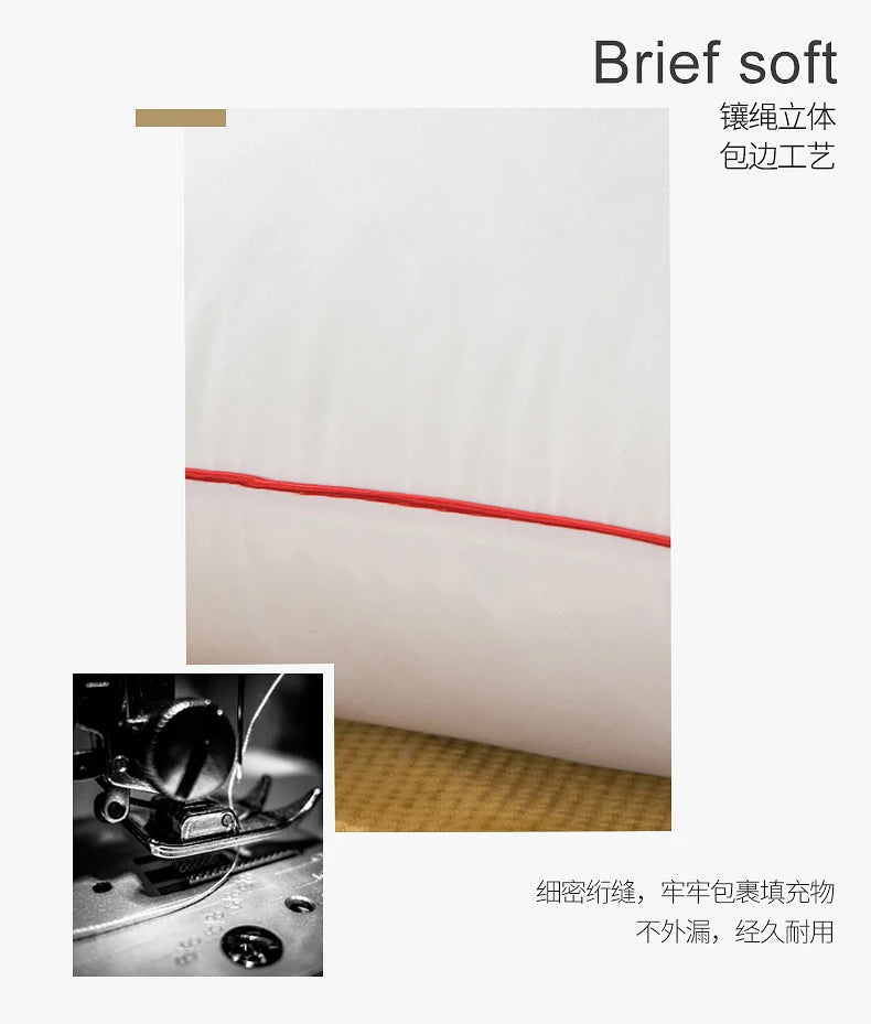 40*40/45*45/50*50/55*55/60*60/65*65/70*70cm Solid Pure Cushion Core Pillow Interior Soft White Head Waist Pillow Inner Cushion