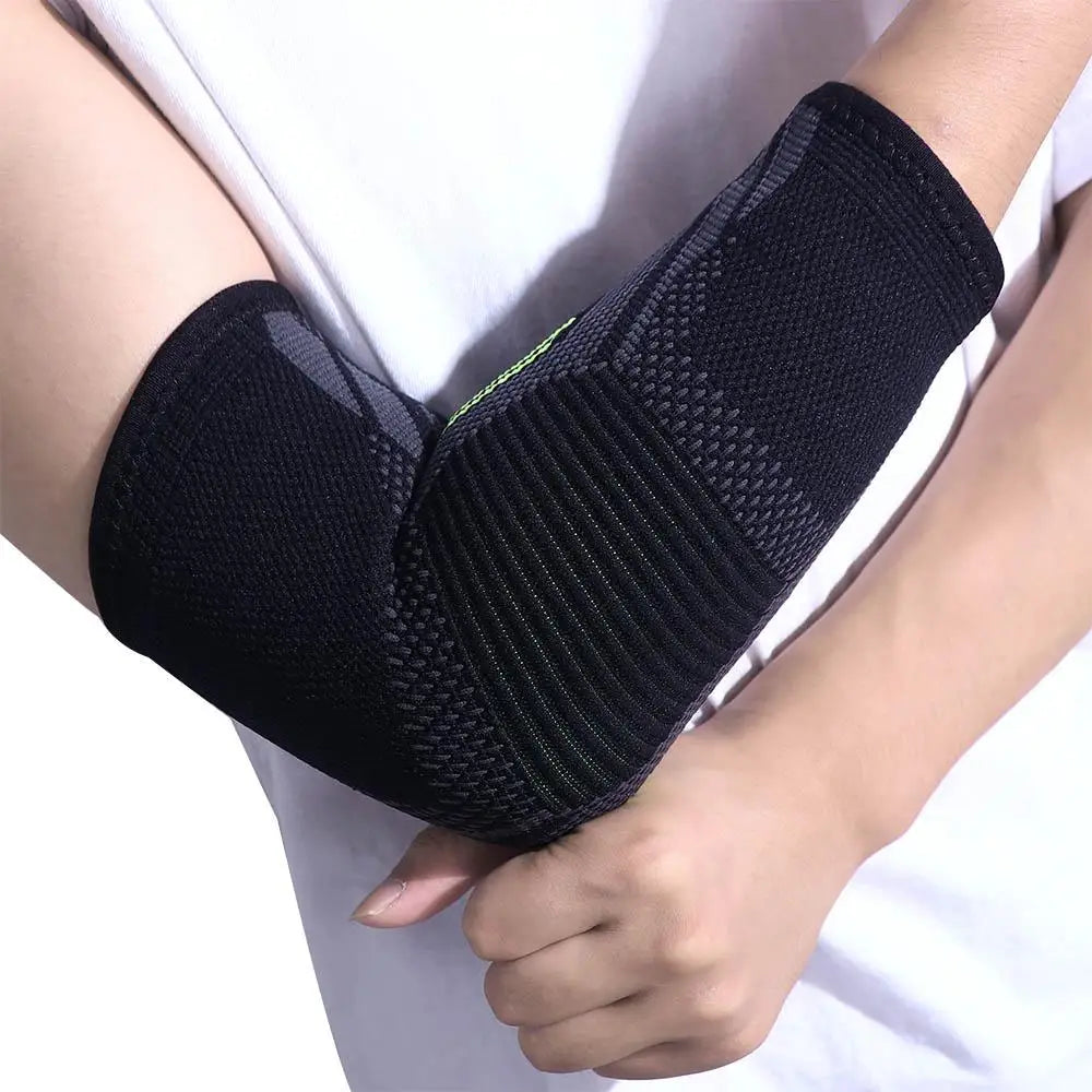 Sports Safety Men Sport Injury Protective Sleeve Pad Basketball Arm Sleeve Elbow Brace Elbow Pads Arm Elbow Band