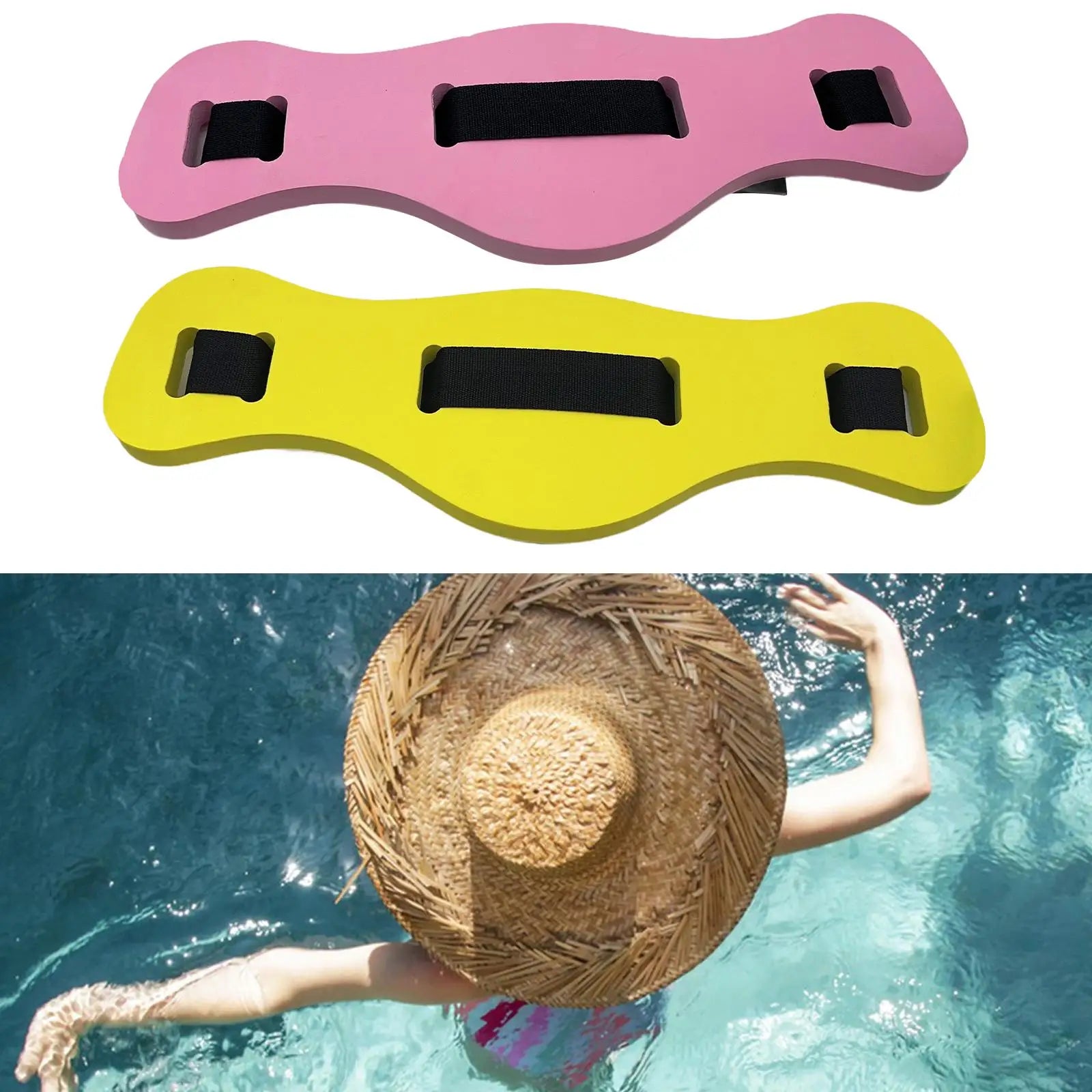 Swimming Belt Pool Exercise Equipment Kids Children Adults Water Running Belt Water Aerobics Exercise Belt Swim Training Belt