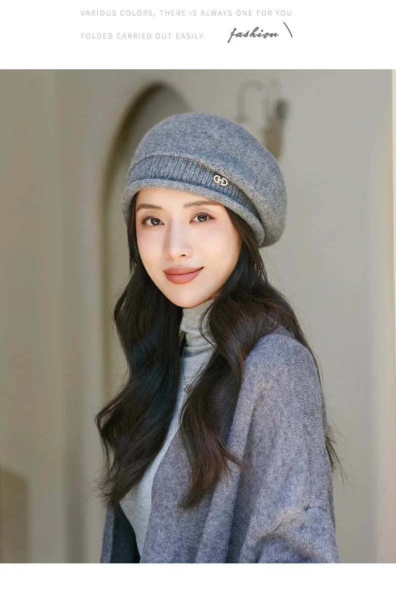Slouchy Beanies for Women Winter Hats Soft Warm Beanie Hat Ladies Knitting Skull Beanies