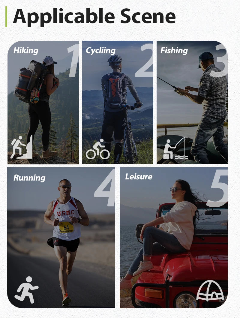SCVCN Photochromic bike Cycling glasses UV400 Bicycle riding Eyewear Sports MTB Outdoor Sports Golf Camping Driving Eyepieces