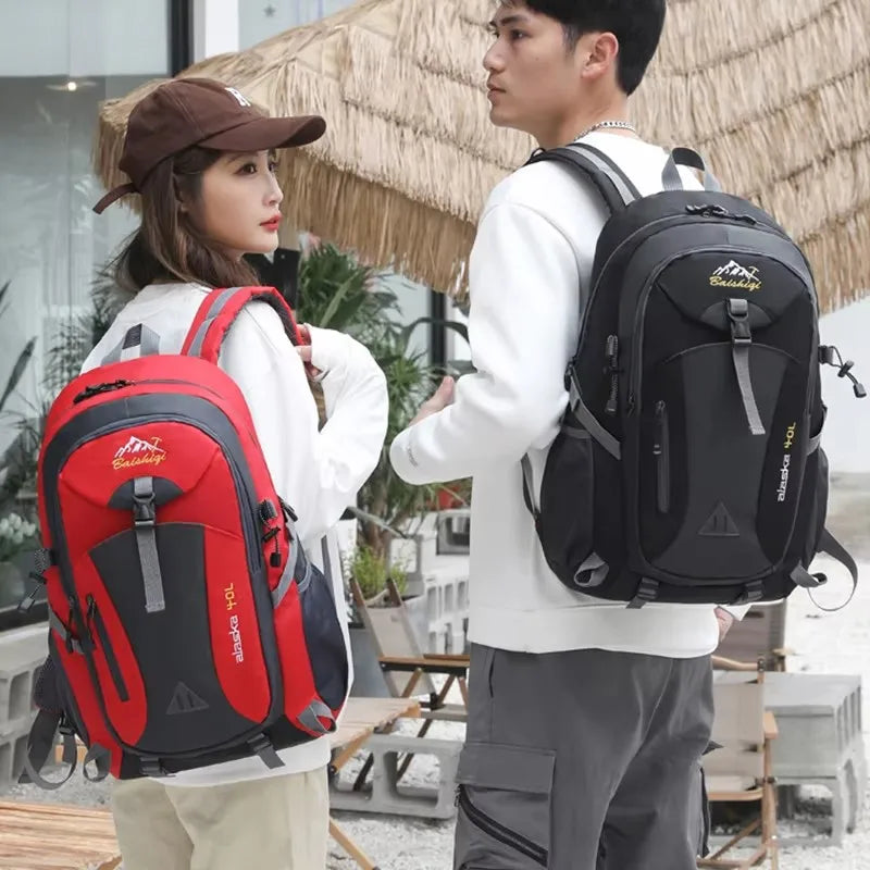 New Travel Backpack for Men Women Outdoor Hiking Camping Backpacks Large Capacity Laptop Bags Lightweight Mountaineering Bag