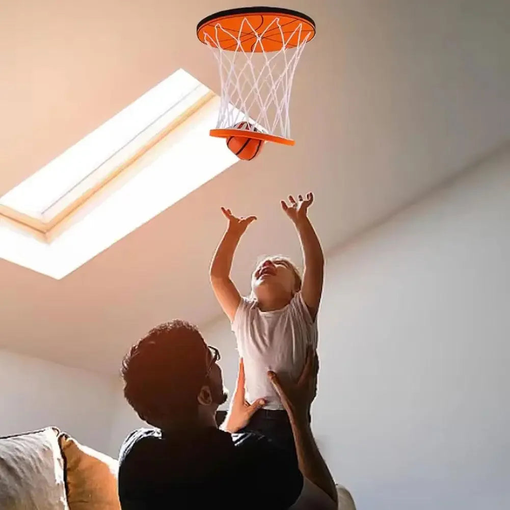 Indoor Ceiling basketball Hoops Children's Basketball Hoops Household For Room Shooting Ball Sport Game Set Training Equipment