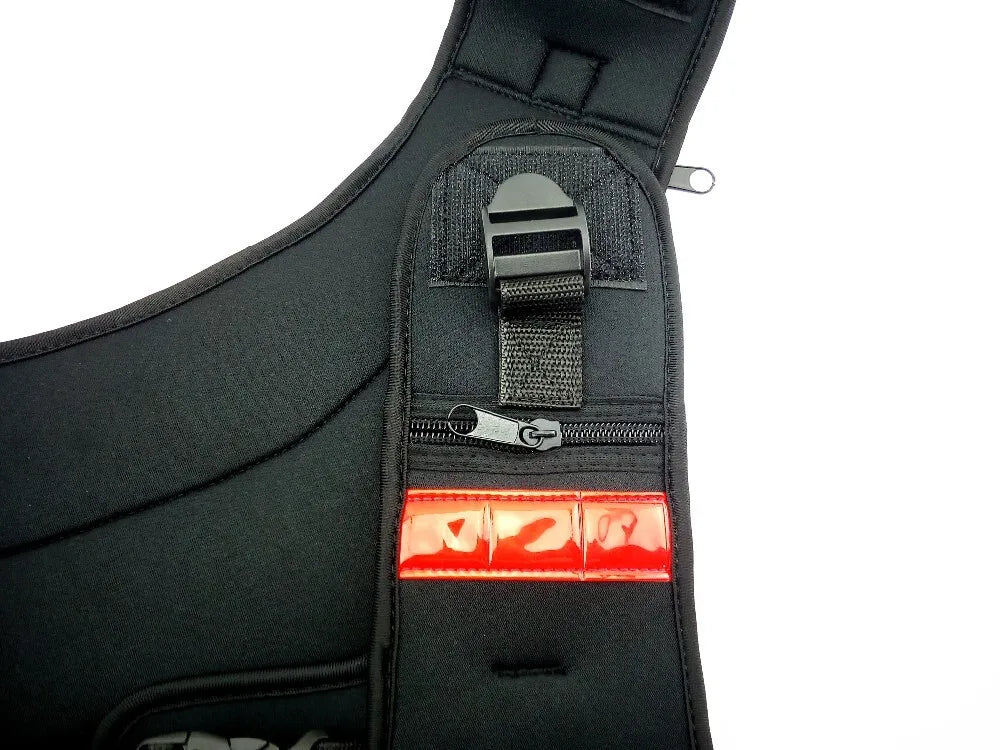 Weight Jacket Weighted Vest Exercise Boxing Sanda Training Waistcoat outdoor fitness equipment power sport entertainment black