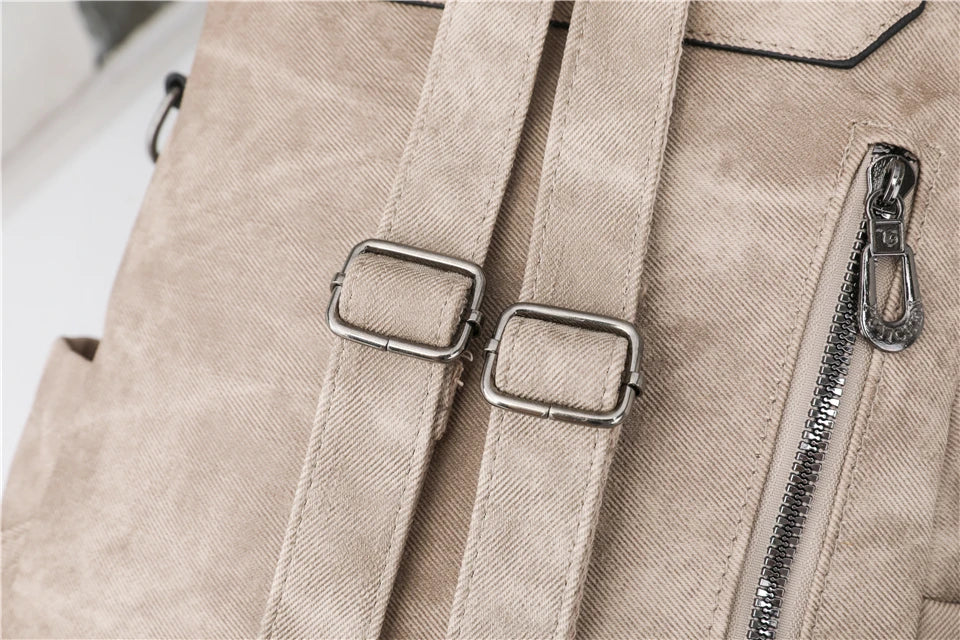 Fashion Backpacks Women Shoulder Bag Big Travel Bagpack Ladies Daypacks Large School Bags High Quality Leather Rucksacks Female