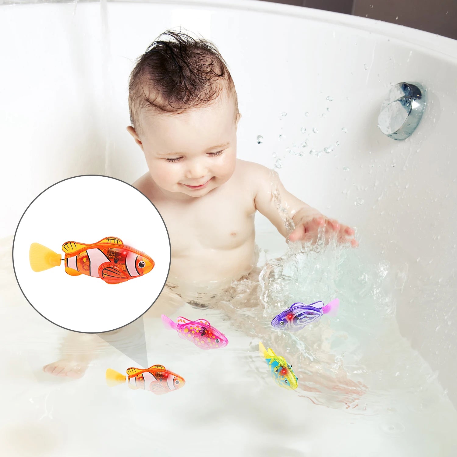 Pet Toys Teasing Cat Electronic Swimming Fish Cat Fun Pet Toys Lighting Simulation Electronic Sensing Fish