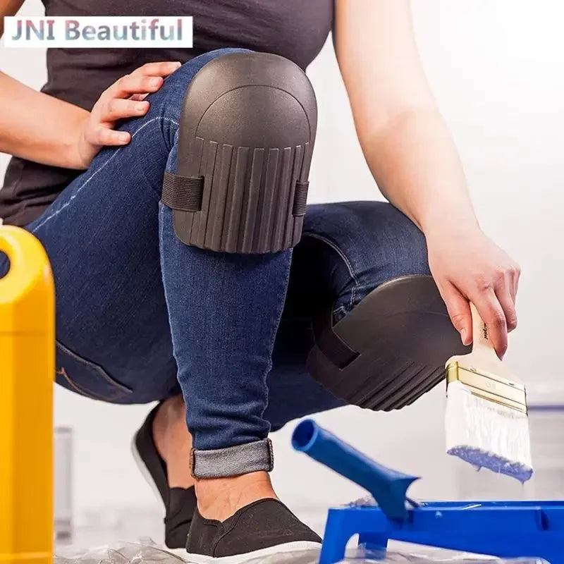 Garden Manual Work Tools 1pair Knee Protection Pad Tile Mud Workers Knee Paste Floor Brick Artifacts Moisture Thickening Brick