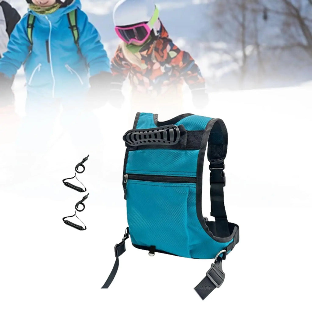 Ski and Snowboard Harness for Kids Skateboard Training Equipment Ski Shoulder Harness for Skateboarding Skating Winter Sports